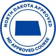 North Dakota approved: defensive driving course, NDDOT-approved for point reduction